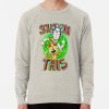 ssrcolightweight sweatshirtmensoatmeal heatherfrontsquare productx1000 bgf8f8f8 2 - Rick And Morty Gifts