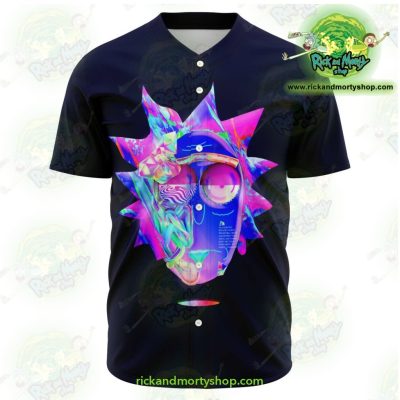 rick and morty baseball jersey 3d face sanchez diamond xs aop 157 - Rick And Morty Gifts