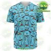 rick and morty baseball jersey many meeseeks xs aop 946 - Rick And Morty Gifts