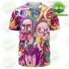 rick and morty baseball jersey water color style xs aop 643 - Rick And Morty Gifts