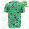 rick and morty facial expression baseball jersey aop 840 - Rick And Morty Gifts