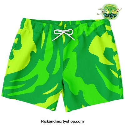 rick and morty portal swim trunk trunks men aop 620 - Rick And Morty Gifts